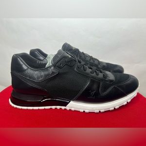 Louis Vuitton Runaway Black Leather Sneaker Run Away